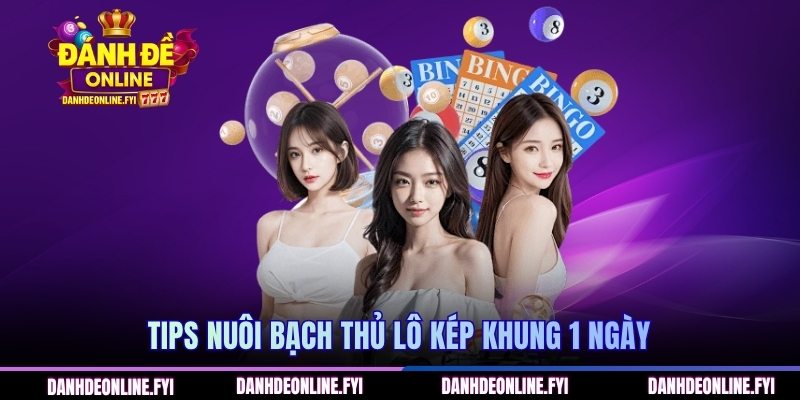Bạch Thủ Lô Kép Khung 1 Ngày - Cách Chọn Số Chính Xác 2 Tips nuôi bạch thủ lô kép khung 1 ngày