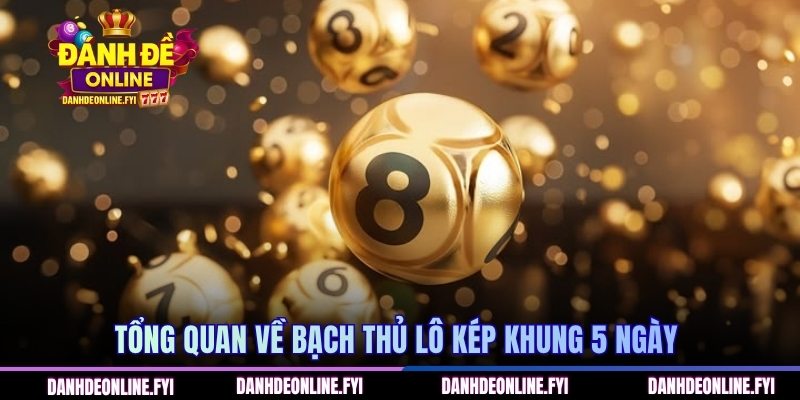 Tổng quan về bạch thủ lô kép khung 5 ngày 
